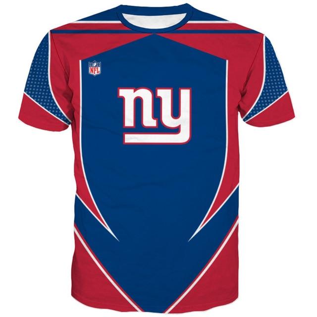 New York Giants Logo 3D Printed T-Shirt