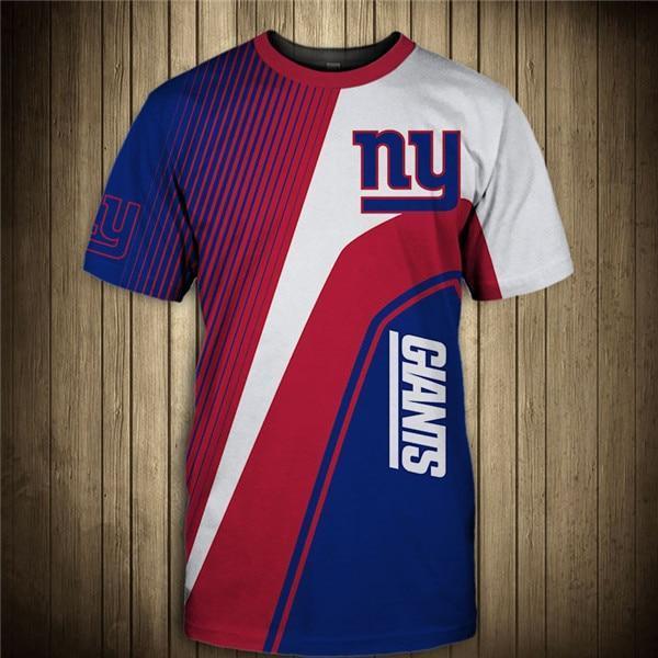 New York Giants Stripe 3D T-Shirt