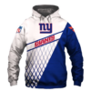 New York Giants Top Logo 3D Pullover Hoodie
