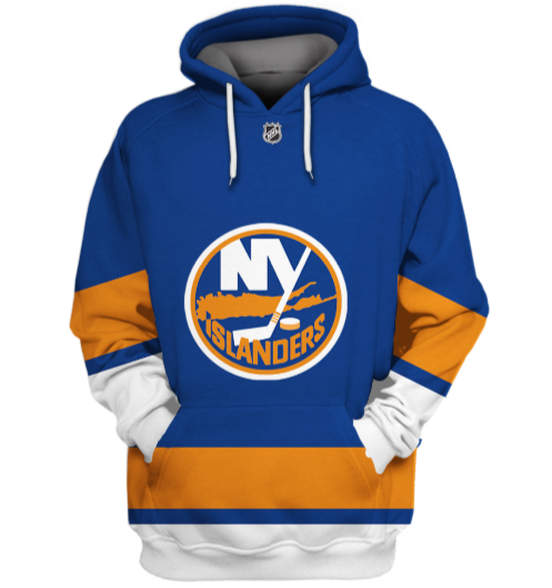 New York Islanders Symbol 3D Pullover Hoodie