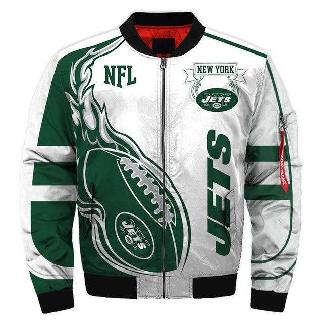 New York Jets 3D Bomber Jacket
