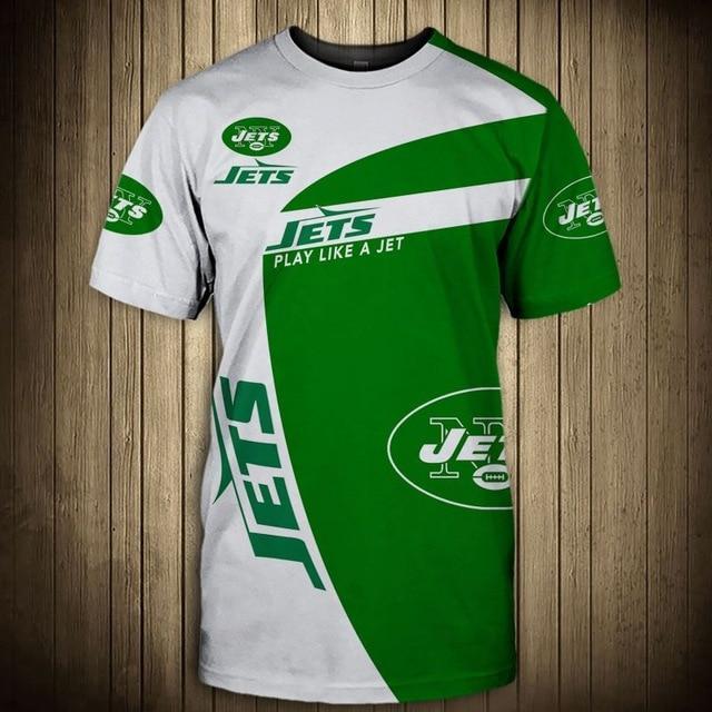 New York Jets Symbol 3D Printed T-Shirt