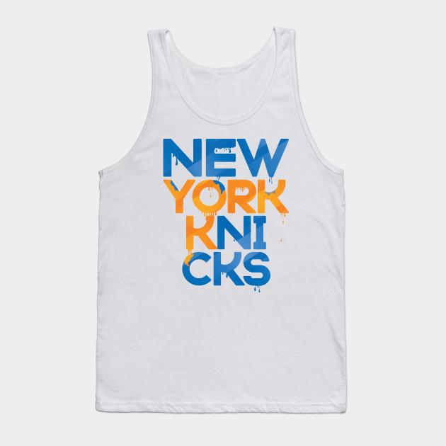 New York Knicks Basketball Tank Top V11 - Image 2