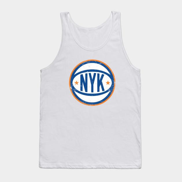 New York Knicks Basketball Tank Top V18 - Image 2