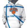 New York Knicks Simple 3D Printed Pullover Hoodie