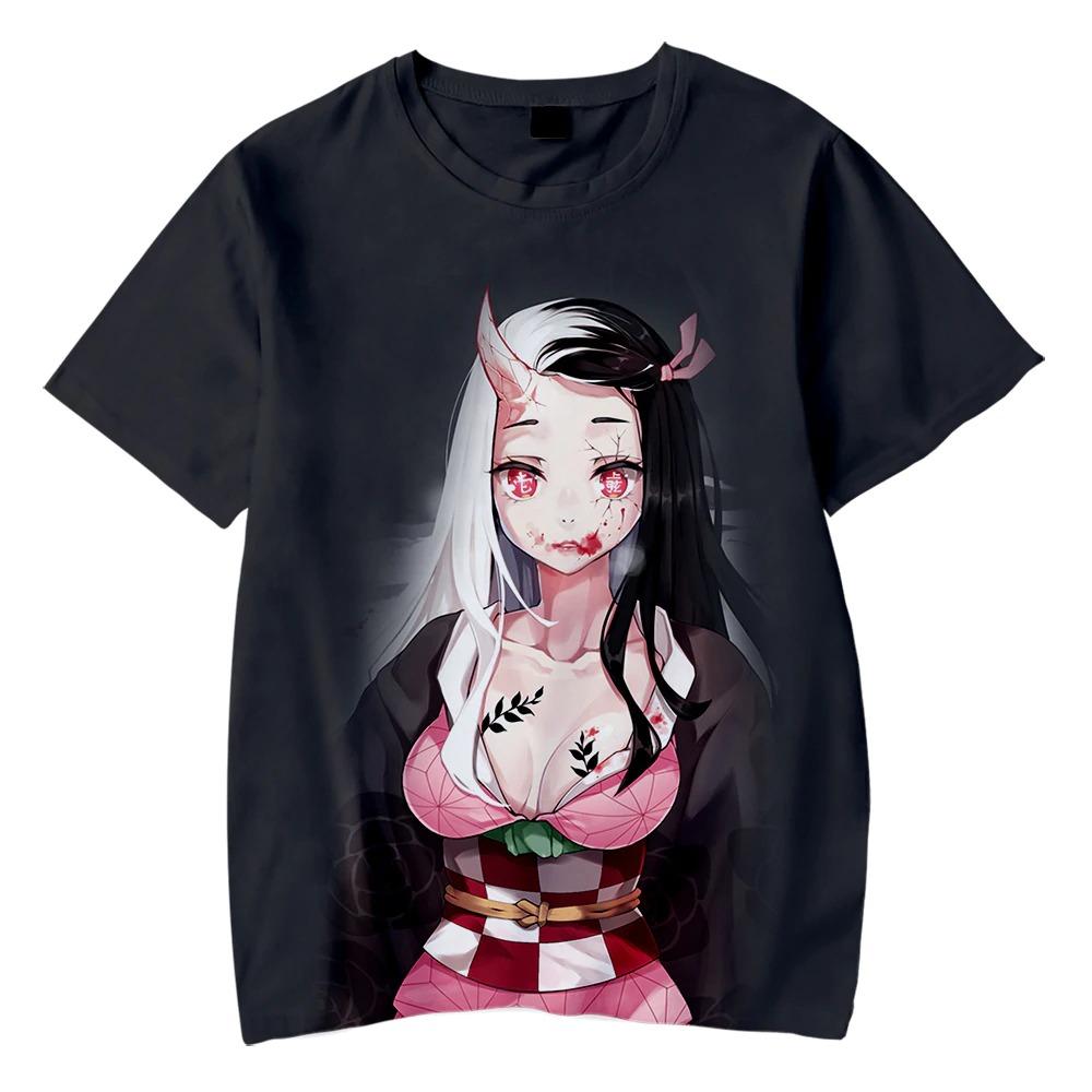Nezuko Kamado - Demon Slayer - Kimetsu No Yaiba 3D T-Shirt V10