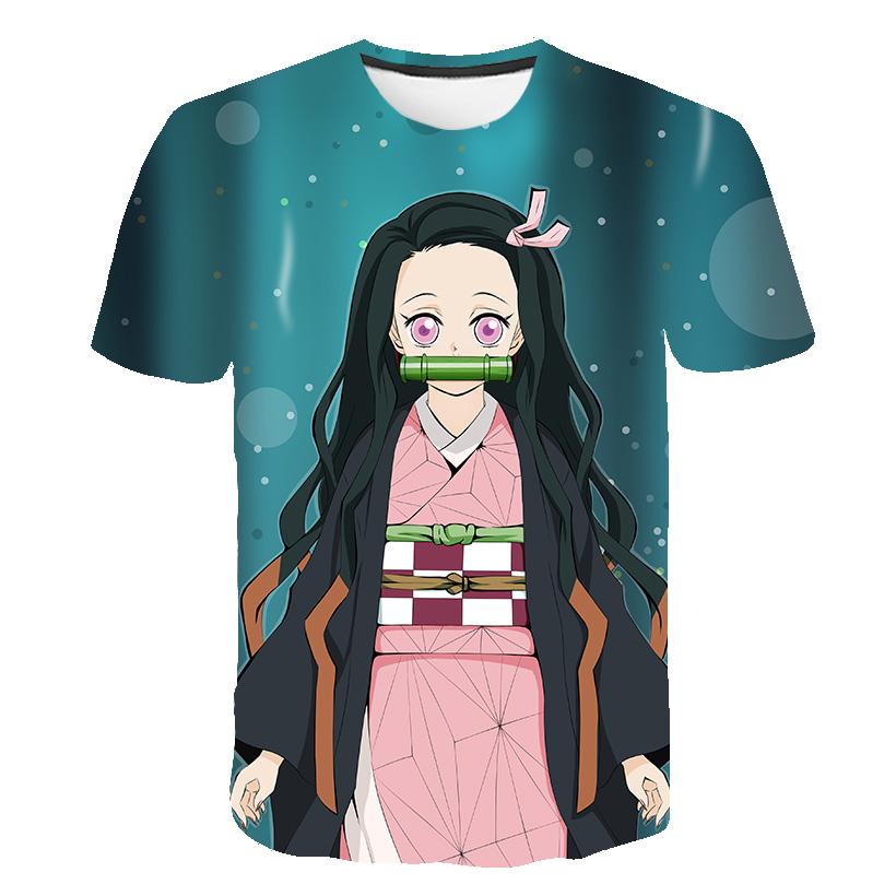 Nezuko Kamado - Demon Slayer - Kimetsu No Yaiba 3D T-Shirt V11