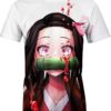 Nezuko Kamado - Demon Slayer - Kimetsu No Yaiba 3D T-Shirt V12