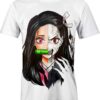 Nezuko Kamado - Demon Slayer - Kimetsu No Yaiba 3D T-Shirt V15