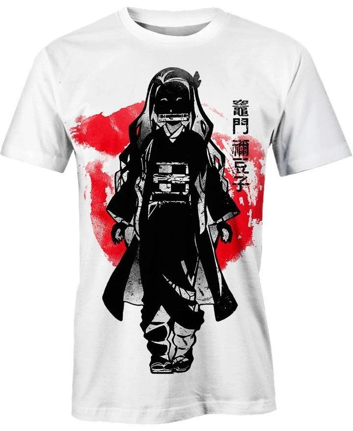 Nezuko Kamado - Demon Slayer - Kimetsu No Yaiba 3D T-Shirt V17