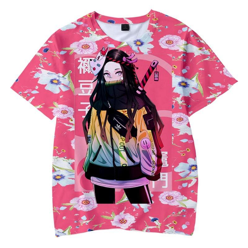 Nezuko Kamado - Demon Slayer - Kimetsu No Yaiba 3D T-Shirt V2