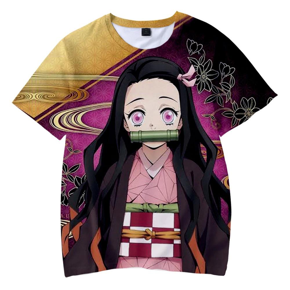 Nezuko Kamado - Demon Slayer - Kimetsu No Yaiba 3D T-Shirt V3