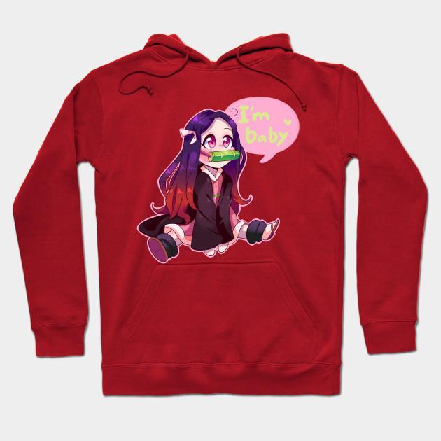 Nezuko Kamado - Demon Slayer - Kimetsu No Yaiba Pullover Hoodie Sweatshirt V13