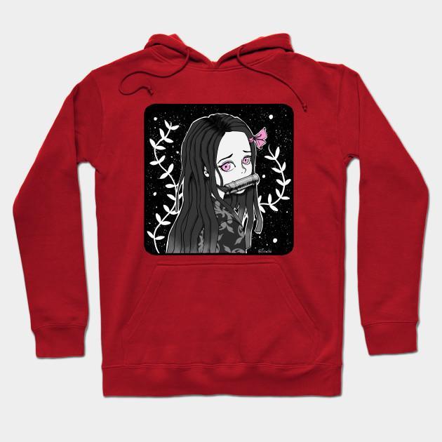 Nezuko Kamado - Demon Slayer - Kimetsu No Yaiba Pullover Hoodie Sweatshirt V18