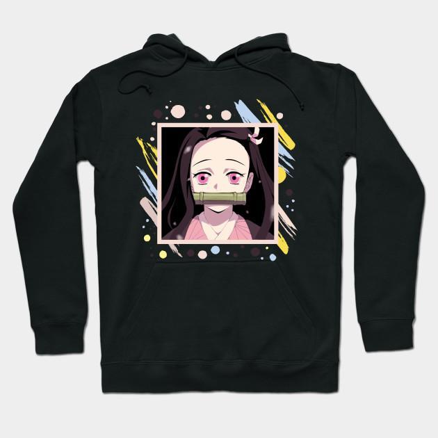 Nezuko Kamado - Demon Slayer - Kimetsu No Yaiba Pullover Hoodie Sweatshirt V20