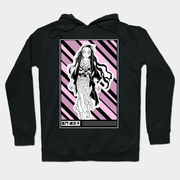 Nezuko Kamado - Demon Slayer - Kimetsu No Yaiba Pullover Hoodie Sweatshirt V22