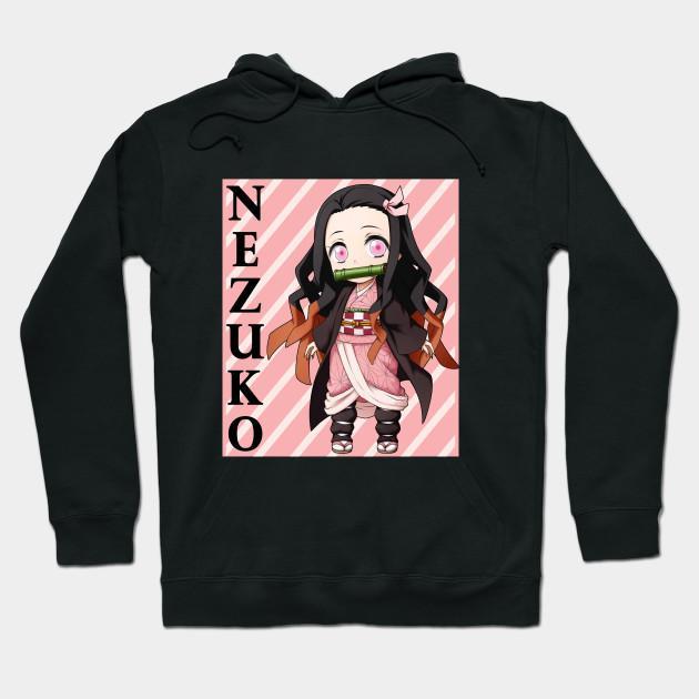 Nezuko Kamado - Demon Slayer - Kimetsu No Yaiba Pullover Hoodie Sweatshirt V25