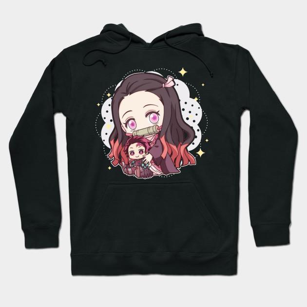 Nezuko Kamado - Demon Slayer - Kimetsu No Yaiba Pullover Hoodie Sweatshirt V29