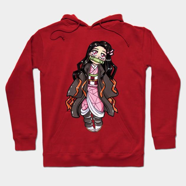 Nezuko Kamado - Demon Slayer - Kimetsu No Yaiba Pullover Hoodie Sweatshirt V30