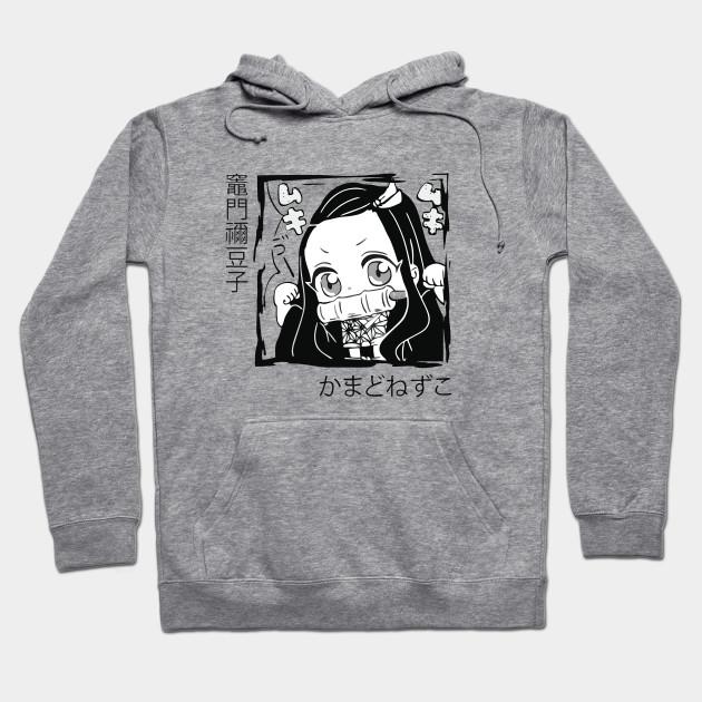 Nezuko Kamado - Demon Slayer - Kimetsu No Yaiba Pullover Hoodie Sweatshirt V33