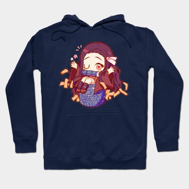 Nezuko Kamado - Demon Slayer - Kimetsu No Yaiba Pullover Hoodie Sweatshirt V34