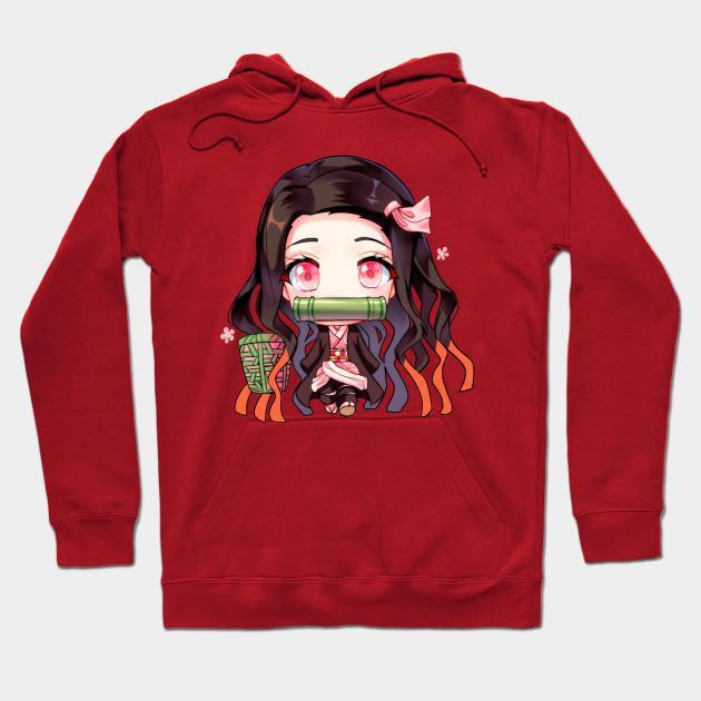 Nezuko Kamado - Demon Slayer - Kimetsu No Yaiba Pullover Hoodie Sweatshirt V39