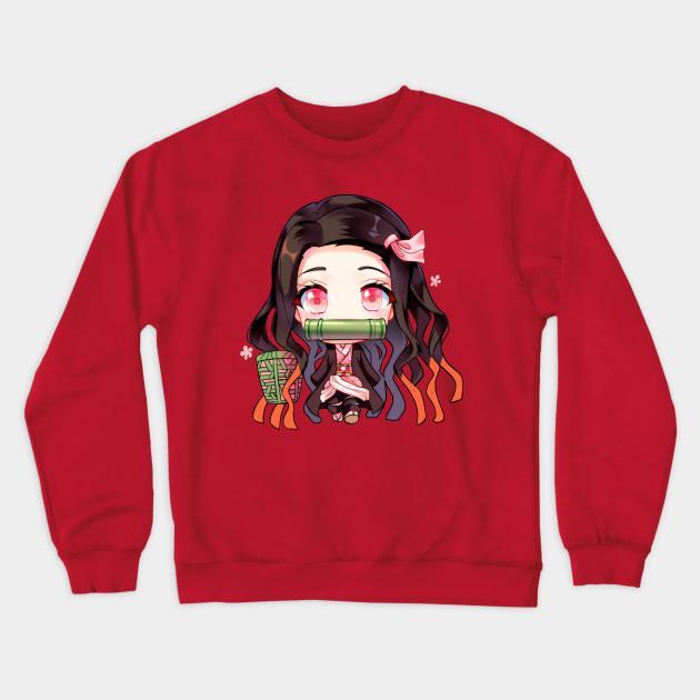 Nezuko Kamado - Demon Slayer - Kimetsu No Yaiba Pullover Hoodie Sweatshirt V39 - Image 2