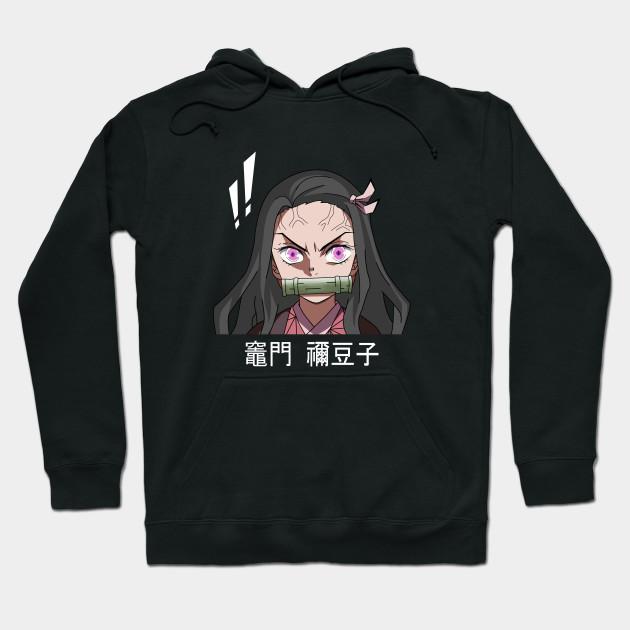 Nezuko Kamado - Demon Slayer - Kimetsu No Yaiba Pullover Hoodie Sweatshirt V4