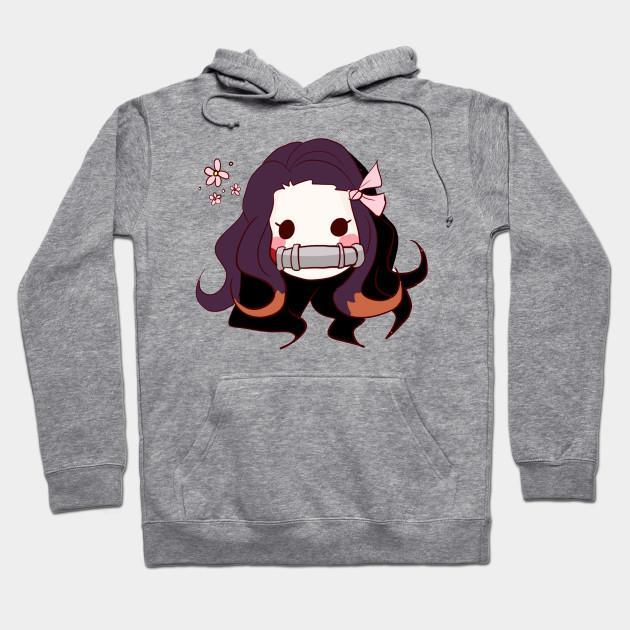 Nezuko Kamado - Demon Slayer - Kimetsu No Yaiba Pullover Hoodie Sweatshirt V40