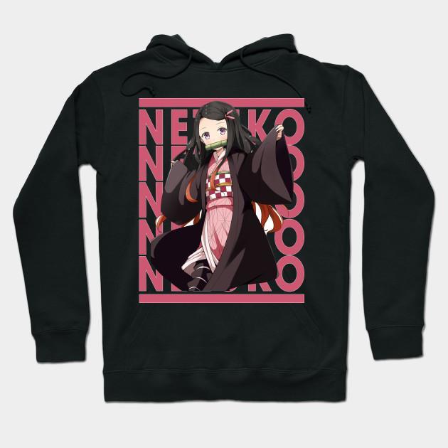Nezuko Kamado - Demon Slayer - Kimetsu No Yaiba Pullover Hoodie Sweatshirt V41