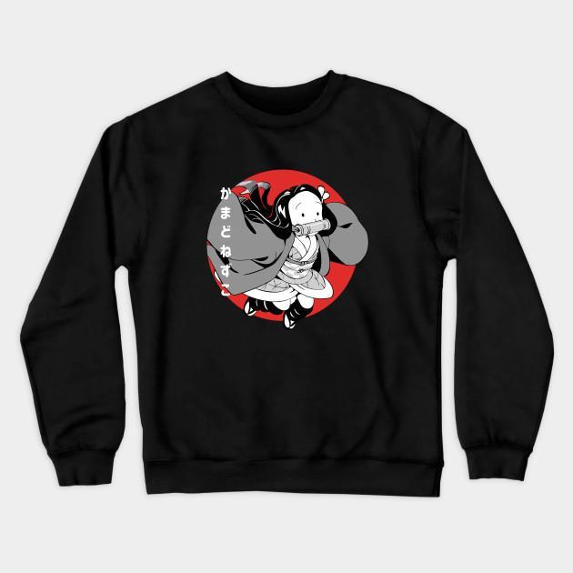 Nezuko Kamado - Demon Slayer - Kimetsu No Yaiba Pullover Hoodie Sweatshirt V43 - Image 2