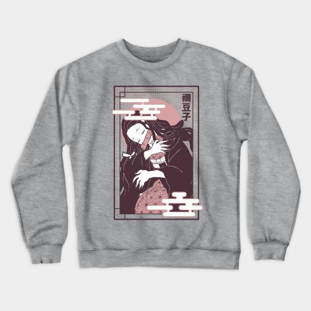 Nezuko Kamado - Demon Slayer - Kimetsu No Yaiba Pullover Hoodie Sweatshirt V44 - Image 2
