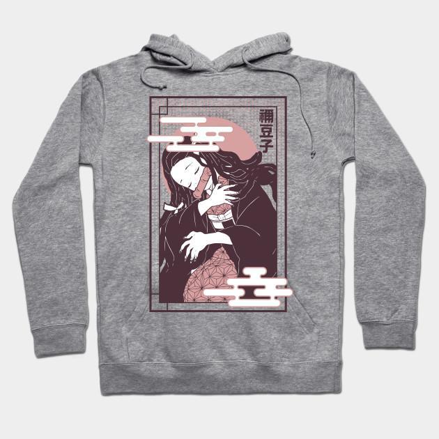 Nezuko Kamado - Demon Slayer - Kimetsu No Yaiba Pullover Hoodie Sweatshirt V44