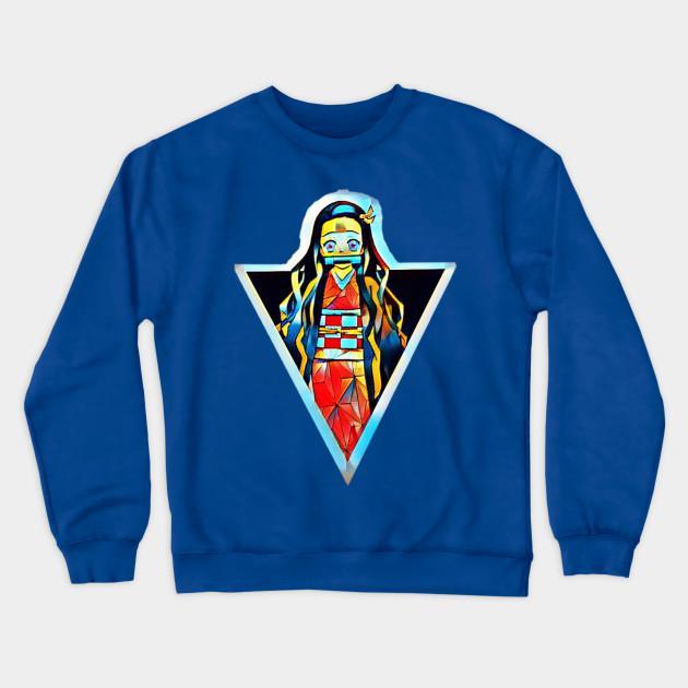 Nezuko Kamado - Demon Slayer - Kimetsu No Yaiba Pullover Hoodie Sweatshirt V47 - Image 2
