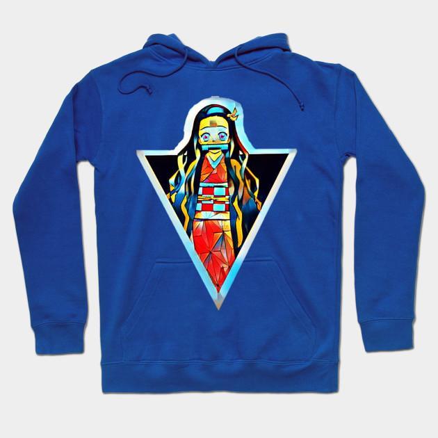 Nezuko Kamado - Demon Slayer - Kimetsu No Yaiba Pullover Hoodie Sweatshirt V47