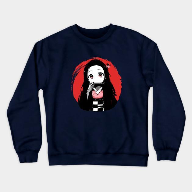 Nezuko Kamado - Demon Slayer - Kimetsu No Yaiba Pullover Hoodie Sweatshirt V48 - Image 2