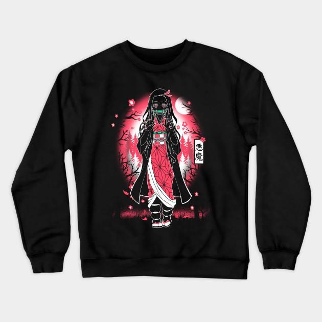 Nezuko Kamado - Demon Slayer - Kimetsu No Yaiba Pullover Hoodie Sweatshirt V51 - Image 2