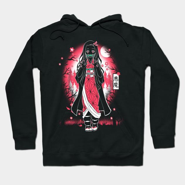 Nezuko Kamado - Demon Slayer - Kimetsu No Yaiba Pullover Hoodie Sweatshirt V51