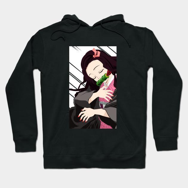 Nezuko Kamado - Demon Slayer - Kimetsu No Yaiba Pullover Hoodie Sweatshirt V54