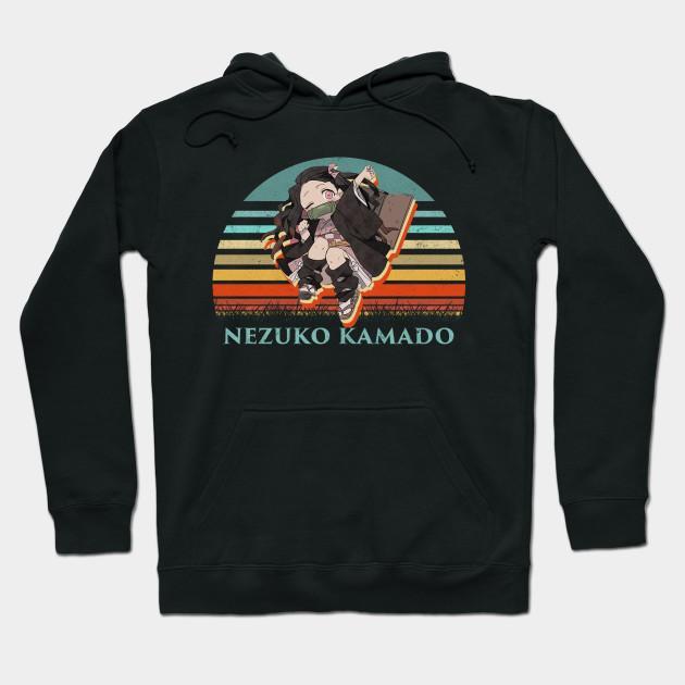 Nezuko Kamado - Demon Slayer - Kimetsu No Yaiba Pullover Hoodie Sweatshirt V55