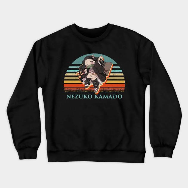 Nezuko Kamado - Demon Slayer - Kimetsu No Yaiba Pullover Hoodie Sweatshirt V55 - Image 2