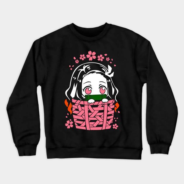 Nezuko Kamado - Demon Slayer - Kimetsu No Yaiba Pullover Hoodie Sweatshirt V58 - Image 2