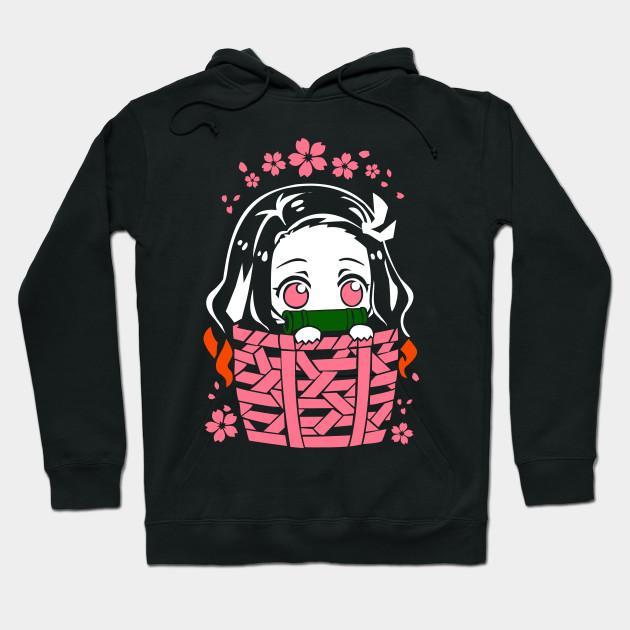 Nezuko Kamado - Demon Slayer - Kimetsu No Yaiba Pullover Hoodie Sweatshirt V58