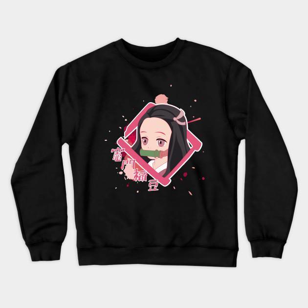 Nezuko Kamado - Demon Slayer - Kimetsu No Yaiba Pullover Hoodie Sweatshirt V6 - Image 2