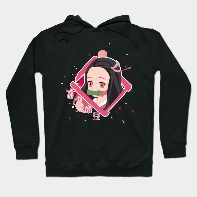 Nezuko Kamado - Demon Slayer - Kimetsu No Yaiba Pullover Hoodie Sweatshirt V6