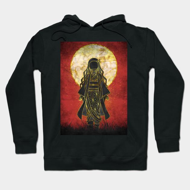 Nezuko Kamado - Demon Slayer - Kimetsu No Yaiba Pullover Hoodie Sweatshirt V62