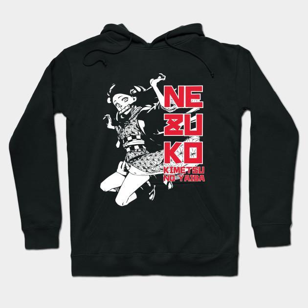 Nezuko Kamado - Demon Slayer - Kimetsu No Yaiba Pullover Hoodie Sweatshirt V64