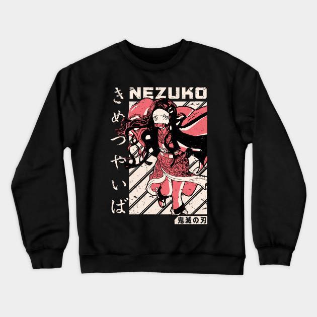 Nezuko Kamado - Demon Slayer - Kimetsu No Yaiba Pullover Hoodie Sweatshirt V65 - Image 2