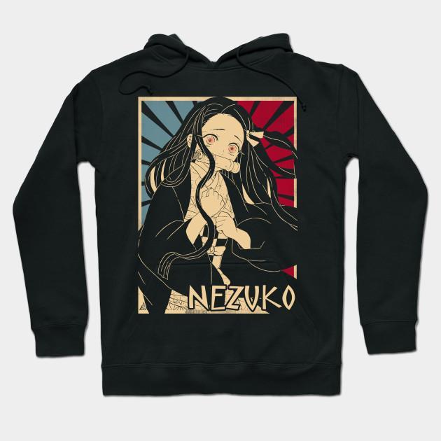 Nezuko Kamado - Demon Slayer - Kimetsu No Yaiba Pullover Hoodie Sweatshirt V68