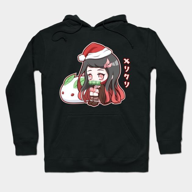 Nezuko Kamado - Demon Slayer - Kimetsu No Yaiba Pullover Hoodie Sweatshirt V73